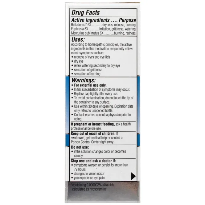 Similasan, Капли для глаз универсальные, стерильные, 10 мл (0.33 fl oz)