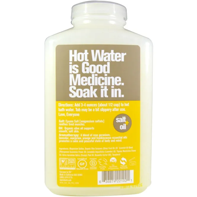 Everyone, Epsom Soak, герань + сладкий апельсин, 30 унций (850,5 г)