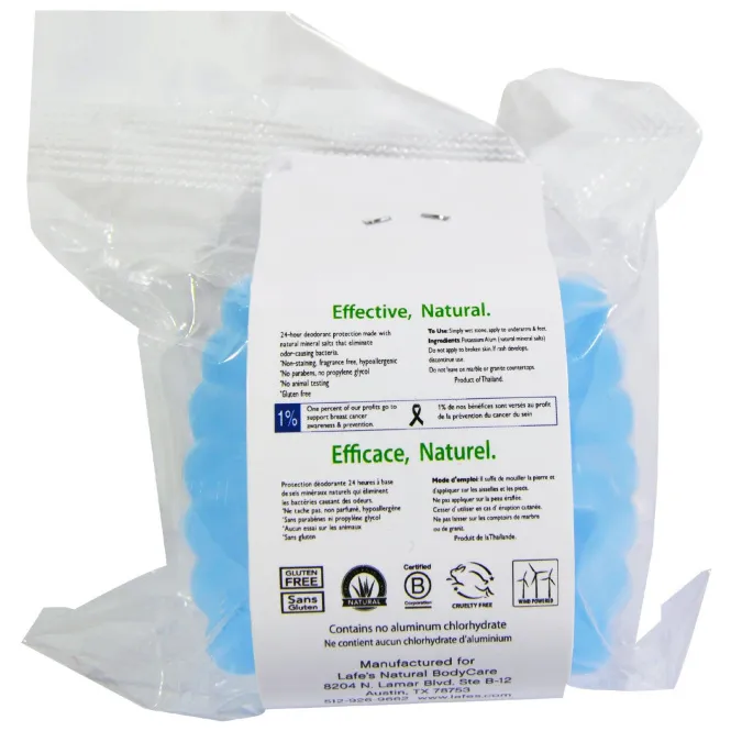 Lafe's Natural Bodycare, Каменный дезодорант, 3 унции (85 г)