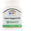 21st Century, Эстро поддержка ЭП, повышенная сила действия, 60 капсуловидных таблеток