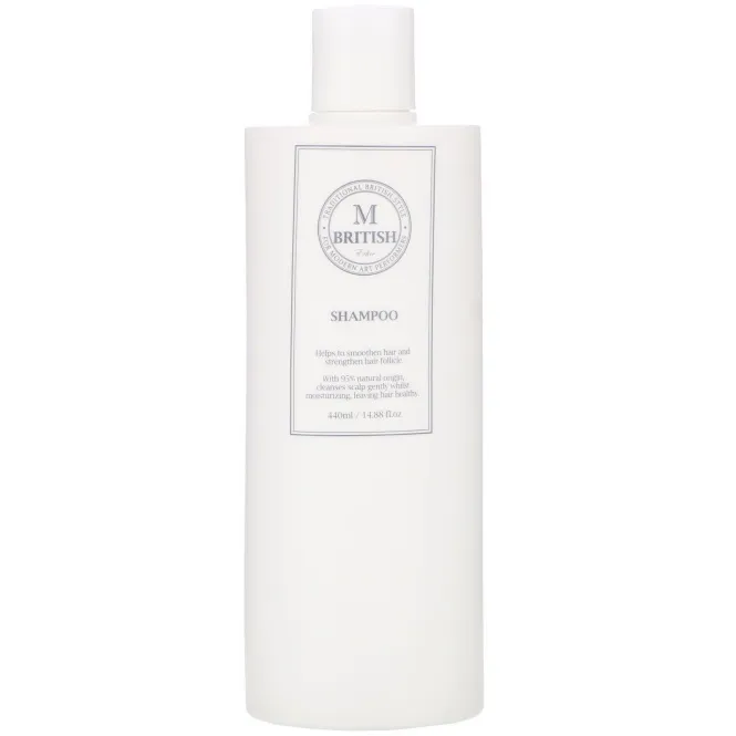 British M, Ethic, Shampoo, 14.88 fl oz (440 ml)