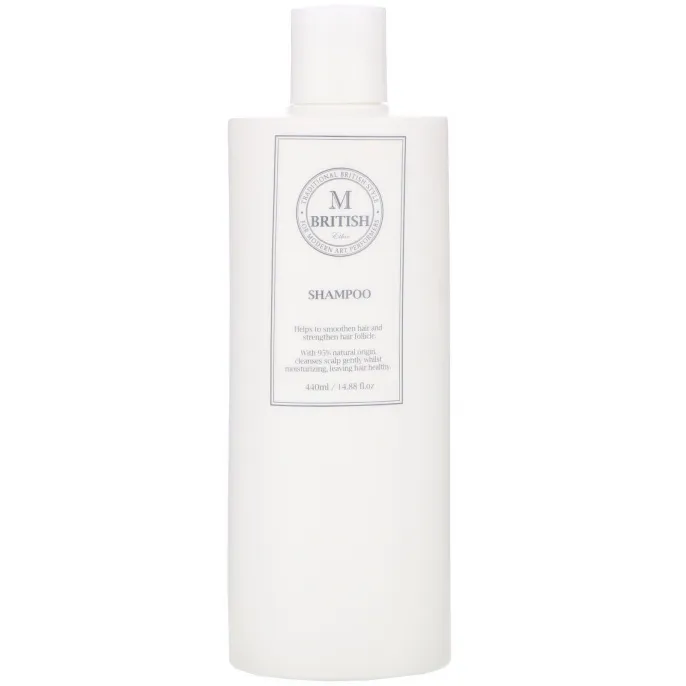 British M, Ethic, Shampoo, 14.88 fl oz (440 ml)
