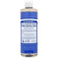 Dr. Bronner's, Чистое кастильское мыло с мятой 16 жидких унций