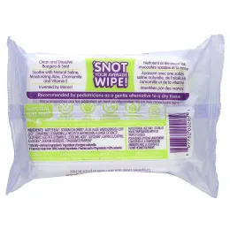 Boogie Wipes, Нежные солевые салфетки для носа, аромат лаванды, 30 салфеток