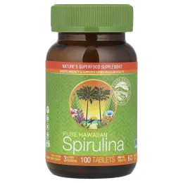 Nutrex Hawaii, Pure Hawaiian Spirulina, 100 таблеток