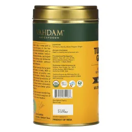 Vahdam Teas, смесь для латте, куркума и имбирь, 100 г (3,53 унции)