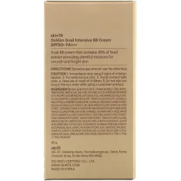 Skin79, Golden Snail, Intensive BB Cream, SPF 50+ PA+++, 45 g