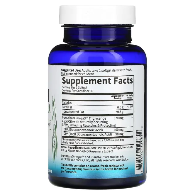 Garden of Life, Мы в компании Formulated, Vegan Prenatal DHA, 400 мг, 30 мягких таблеток