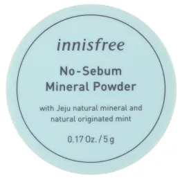 Innisfree, Матирующая минеральная пудра, 5 г (0,17 унции)