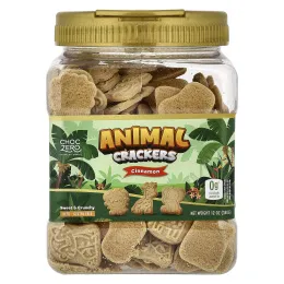ChocZero, Animal крекеры, корица, 340 г (12 унций)