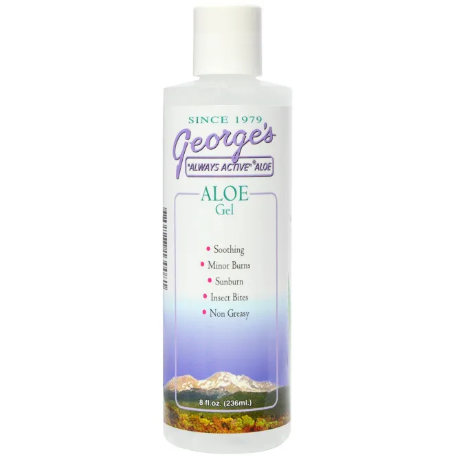 George's Aloe Vera, Гель алоэ, 8 жидких унций (236 мл)