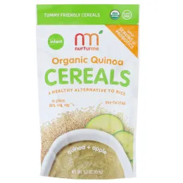 NurturMe, Органическая каша, киноа и яблоко, для малышей, 3,7 унции (104 г)