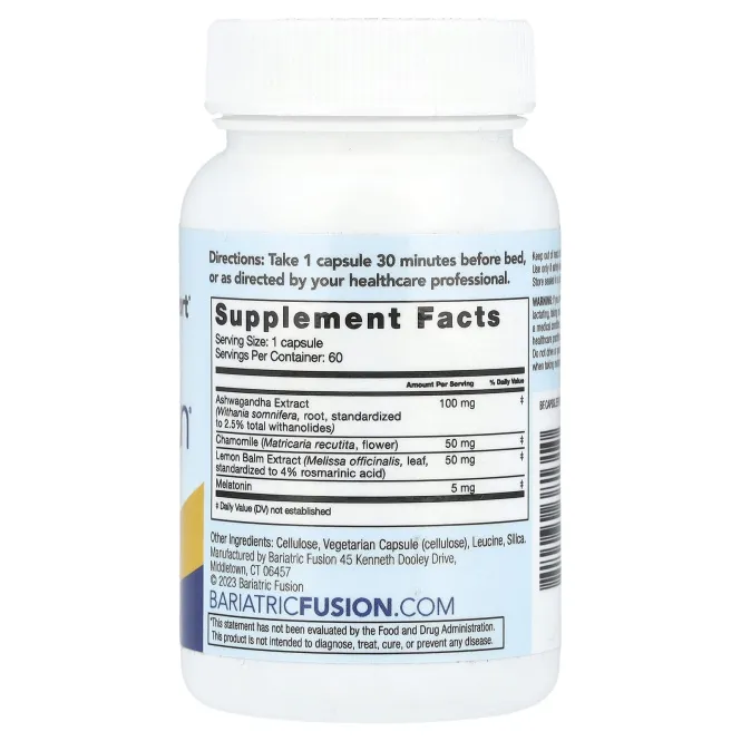 Bariatric Fusion, Поддержка сна`` 60 капсул