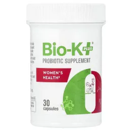 Bio-K+, добавка с пробиотиком, для женского здоровья, 30 капсул