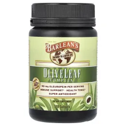 Barlean's, Комплекс оливковых листьев, 120 мягких таблеток