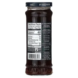 St. Dalfour, Deluxe, джем из красной малины и граната, 284 г (10 унций)