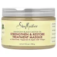 SheaMoisture, ямайское черное касторовое масло, укрепляющая и восстанавливающая маска, 340 мл (12 унции)