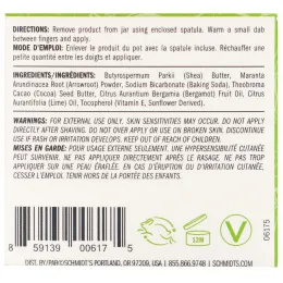 Schmidt's, Натуральный дезодорант в баночке, бергамот и лайм, 56,7 г (2 унции)
