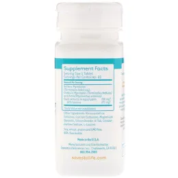 Savesta, Детокс и пищеварение, трифала, 60 вегетарианских таблеток