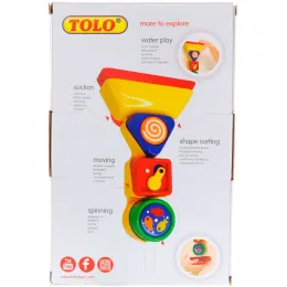 Tolo Toys, Bathtime Pour And Spin Shape Sorter, 12+ Months