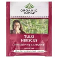 Organic India, Tulsi Tea, гибискус, без кофеина, 18 пакетиков для заваривания, 36 г (1,27 унции)