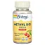 Solaray, Mega Potency Methyl B-12 Пастилки Вишня 60 пастилок
