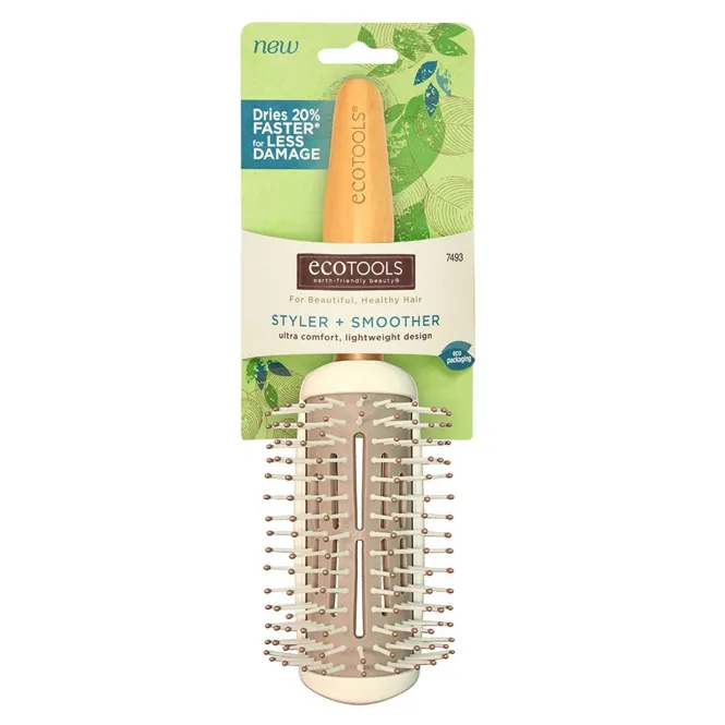 EcoTools, Щетка для укладки и выравнивания, 1 щетка