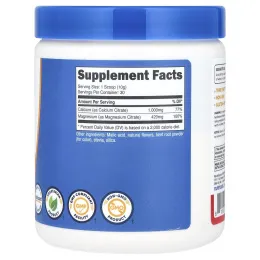 Nutricost, Кальций и магний, фруктовый пунш, 303 г (10,8 унции)