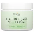 Reviva Labs, Эластин + DMAE ночной крем, 1,5 унц. (42 г)