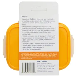 Think, Thinkbaby, ланч бокс, оранжевый, 9 унций (250 мл)