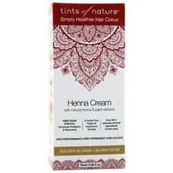 Tints of Nature, Крем-хна Золотистый блонд 2,46 жидких унций