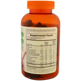 Sundown Naturals Kids, Дети, полные мультивитаминные жевательные мармеладки, Звездные войны Диснея, ягодная смесь, малина и ананас, 180 жевательных мармеладок