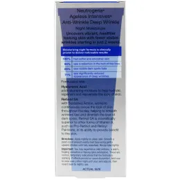 Neutrogena, Ночной увлажняющий крем от глубоких морщин, Ночь, 1,4 унции (39 г)