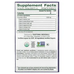 Traditional Medicinals, Organic Nighty Night Extra, мелисса и валериана, без кофеина, 16 чайных пакетиков в упаковке, 24 г (0,85 унции)