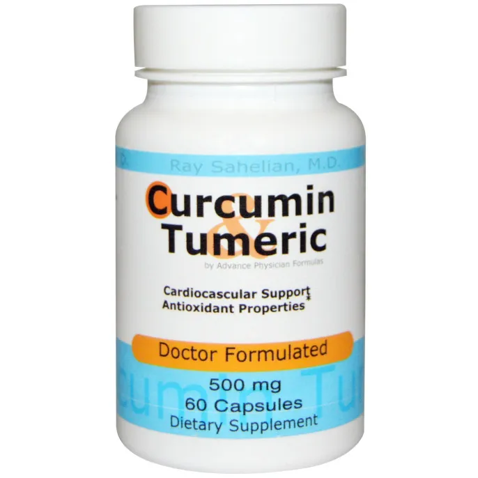 Advance Physician Formulas, Inc., Куркумин Тамерик, 500 мг, 60 капсул