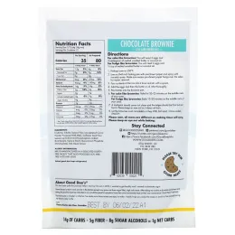 Good Dee's, Низкоуглеводная смесь для выпечки, шоколадный брауни, 213 г (7,5 унции)