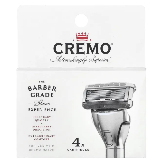 Cremo, Razor, 4 шт.
