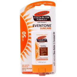 Palmer's, Формула с маслом какао, Eventone, уход при загаре, солнцезащитный карандаш, SPF 50, .5 унции (14 г)