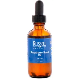 Russell Organics, Масло из семечек малины, 2 унции (60 мл)