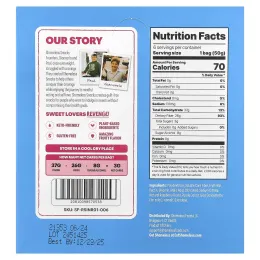 Shameless Snacks, Gummy Candy, Red Raspberry Sour Scouts®, 6 пакетиков по 50 г (1,8 унции)