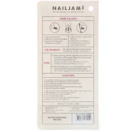 Vika Nailjam, Гелевые полоски для ногтей для ногтей на руках и ногах, Розовая глазурь, 38 полосок