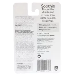 Philips Avent, Пустышка, Зеленая, 0-3 месяца, Упаковка из 2 штук