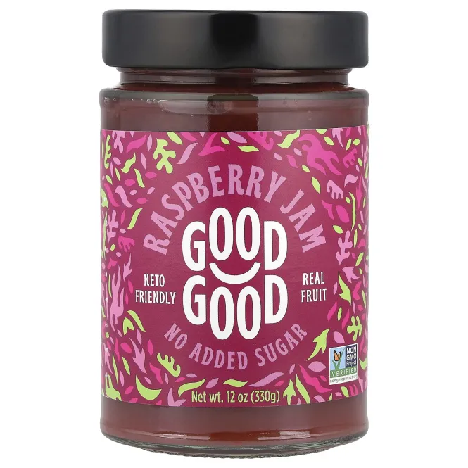 GOOD GOOD, Raspberry Jam, 12 oz (330 g)