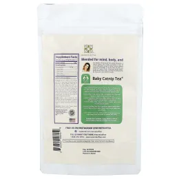 Secrets of Tea, Organic Baby Catnip Tea®, без кофеина, 20 неотбеленных чайных пакетиков, 28 г (1 унция)