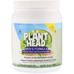 Genceutic Naturals, Plant Head, комплекс витаминов для мужчин, 16,4 унций (465 г)