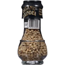 Drogheria & Alimentari, Organic White Peppercorns Mill, 1.58 oz (45 g)