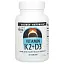 Source Naturals, Витамин К2, 100 мкг, 60 таблеток