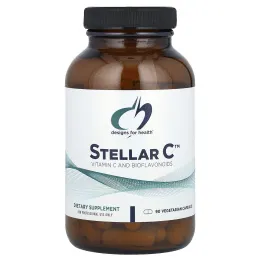Designs For Health, Stellar C ™, 90 вегетарианских капсул