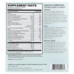 Terra Origin, Healthy Hydration +, чай со льдом из половины и половины лимонада, 30 пакетиков по 5,4 г (0,19 унции)