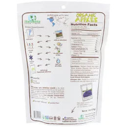 Natierra, Органические высушенные яблоки, 42,5 г